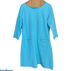 Classic Lilly Pulitzer Dress w/ Pockets 3/4 Sleeve